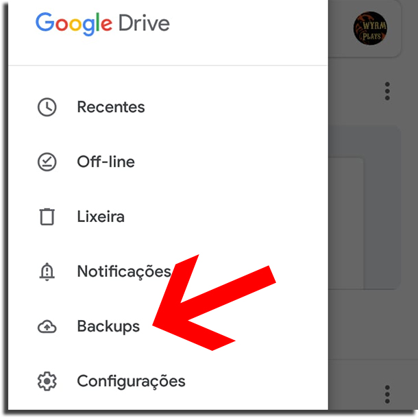 transferir arquivos do Android para iPhone através do Google Drive