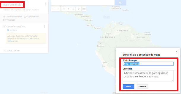 criar mapa no my maps