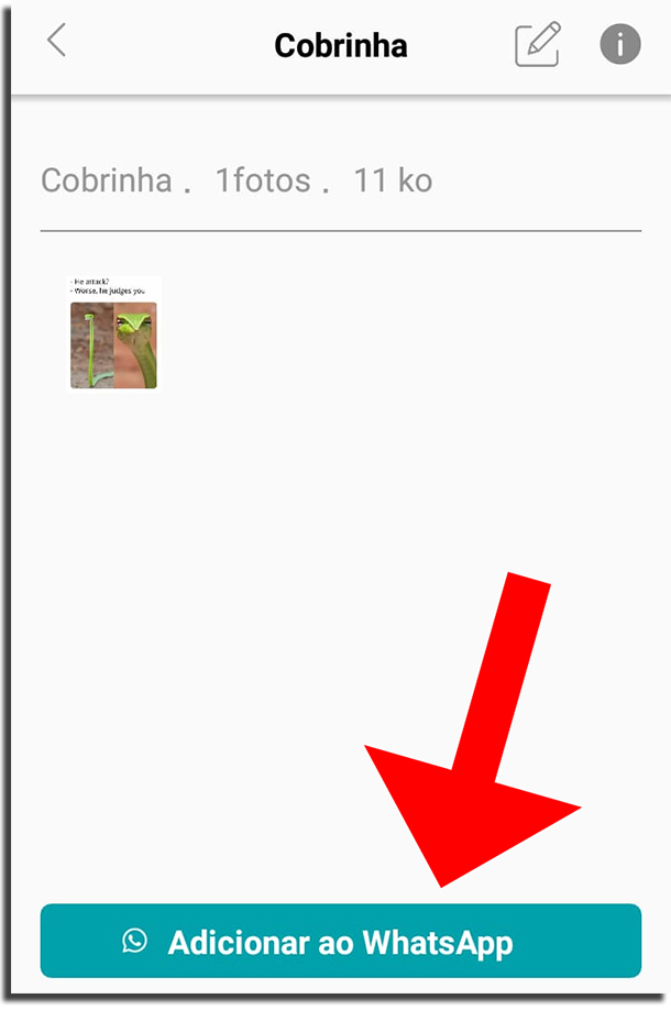 Como criar figurinhas no WhatsApp no iPhone - 9