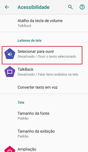 segredos do android conversão de texto