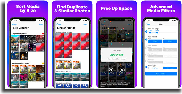 phone cleaner Aplicativos para liberar memória no iPhone