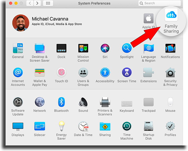 Compartilhamento Familiar Apple TV+