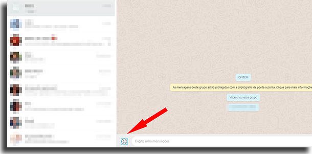 Focar em emojis