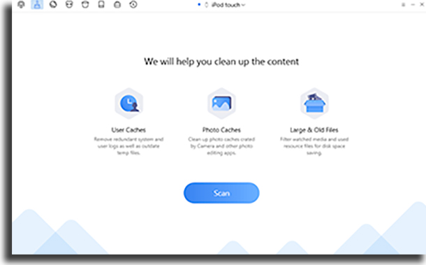PhoneClean Aplicativos para liberar memória no iPhone