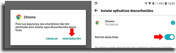 fontes desconhecidas