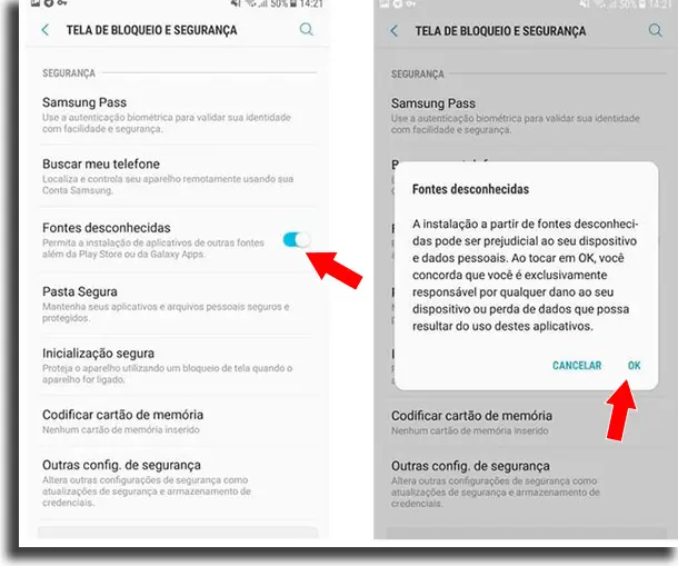 fontes desconhecidas fontes desconhecidas