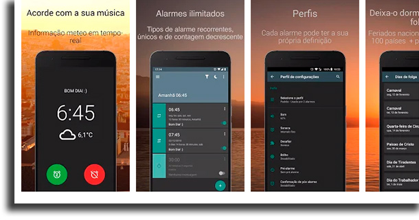 AMdroid aplicativos de despertador