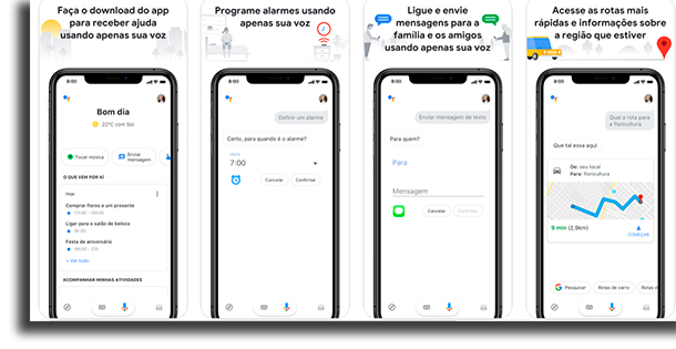 Google Assistant aplicativos para identificar músicas