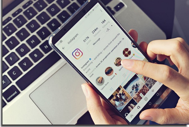 bloqueado no instagram