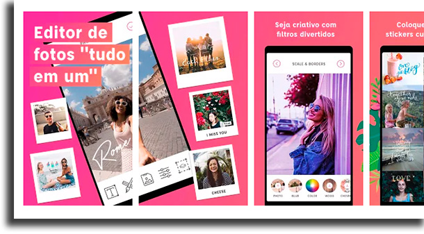 PicLab aplicativos para escrever em fotos