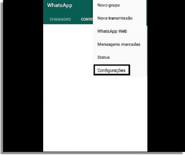 configurações