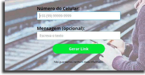 Criar link dinamiza 