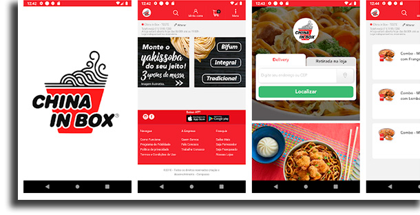 China in Box iFood fora do ar