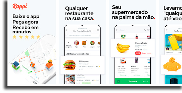 Rappi iFood fora do ar