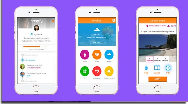 aplicativos para treinar a memória happify