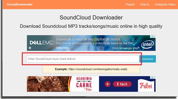 SoundCloud Downloader field download music from SoundCloud