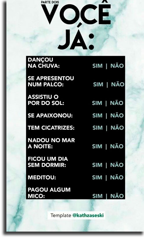 Você já brincadeiras para o status do WhatsApp