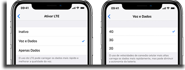 3g ios enviar vídeos no WhatsApp