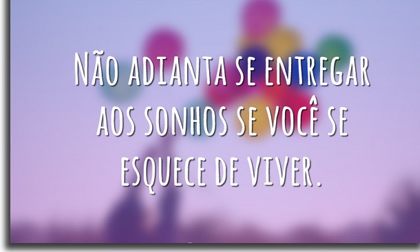 esquecer de viver