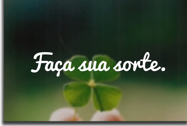 frases para status do whatsapp sorte