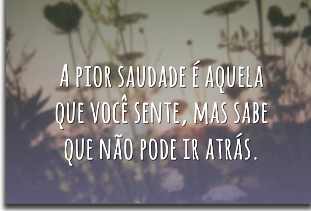 mensagens para whatsapp saudades
