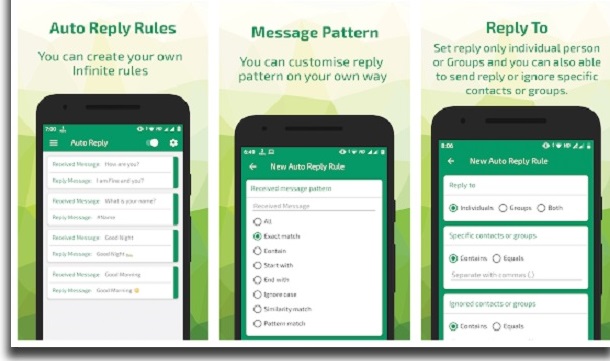 resposta automatica no WhatsApp aplicativos