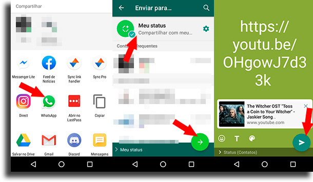 Como colocar vídeos do YouTube? 2 como colocar vídeos no status de WhatsApp