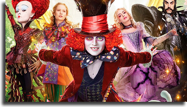 Alice Através do Espelho melhores filmes Netflix de fantasia