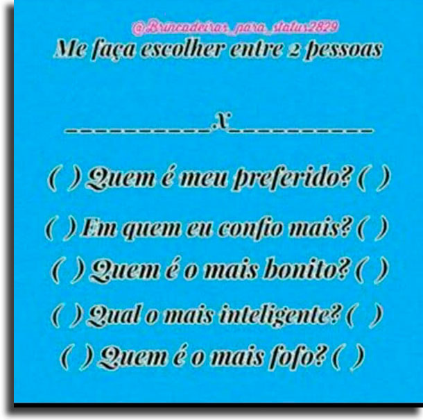 Desafio da escolha 