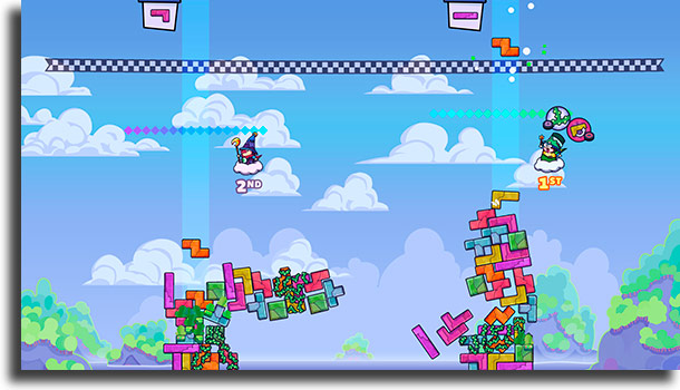Tricky Towers melhores jogos para jogar com a família