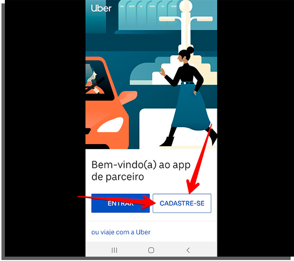 como-fazer-renda-extra-uber-cadastro