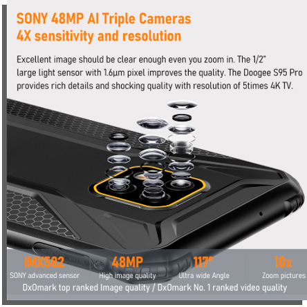 doogee-s95-camera