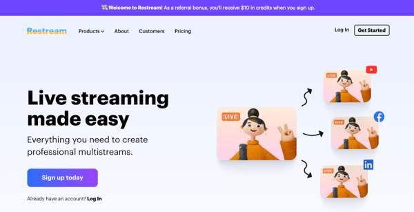 restream best apps to do live streams