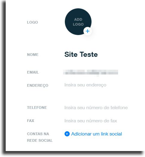 informações 