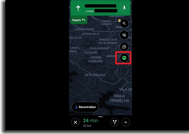 acessar spotify no app