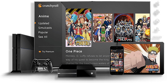 aplicaciones para ver animes crunchyroll