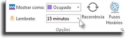 Adicionar lembrete no Outlook  como fazer  - 76