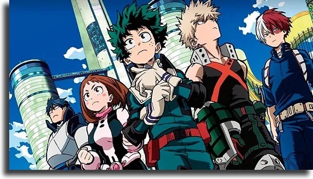 mejores animes para ver My hero academy