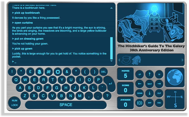 juegos de navegador The Hitchhiker’s to the Galaxy 