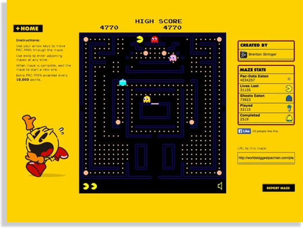 juegos de navegador pacman