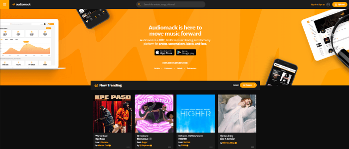 Audiomack descargar música