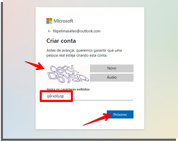 cumpra o teste de segurança