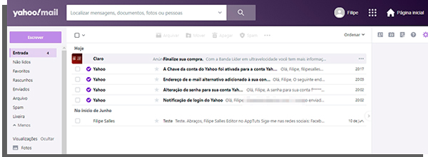 Como entrar no Yahoo Mail sem precisar fazer login sempre - 84