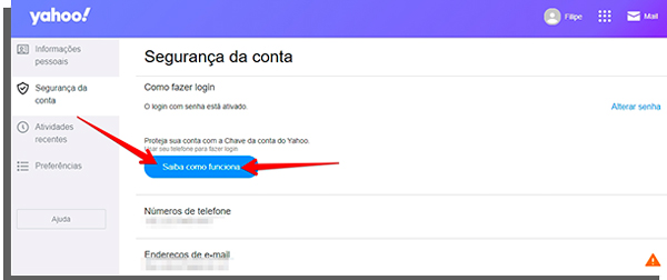 Como entrar no Yahoo Mail sem precisar fazer login sempre - 65
