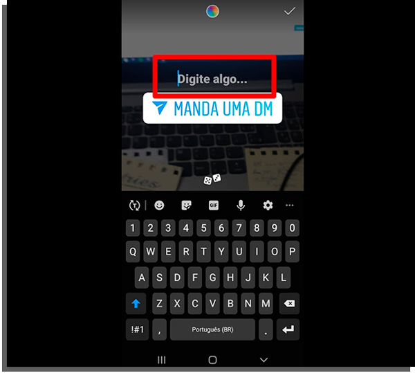 Como pedir DM no Stories do Instagram  Passo a passo  - 8