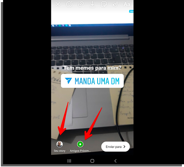 Como pedir DM no Stories do Instagram  Passo a passo  - 62