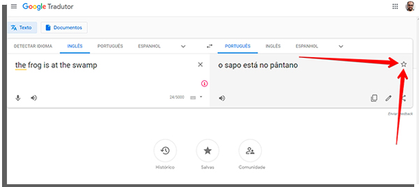 Como salvar tradu  es do Google Tradutor em planilhas - 95