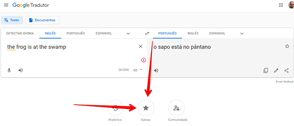 Como salvar tradu  es do Google Tradutor em planilhas - 82