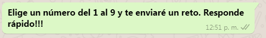 mejores desafíos para WhatsApp