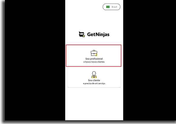 como utilizar o getninjas